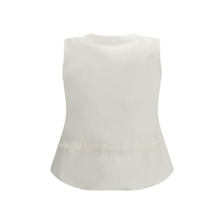 White Cotton Waistcoat