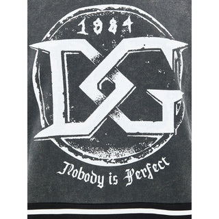 Black Cotton Sweatshirt