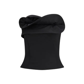 Black Wool Tank Tops