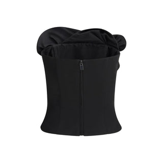 Black Wool Tank Tops