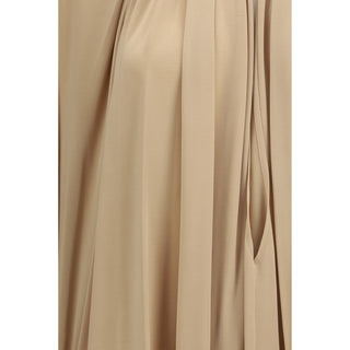 Beige Viscose Blouse