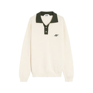Camiseta polo de algodón beige