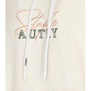 White Cotton Hoodie