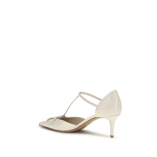 Zapatos de tacón alto Bos Taurus de piel de becerro beige