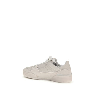 Graue Kalbsleder Bos Taurus Low Top Sneakers