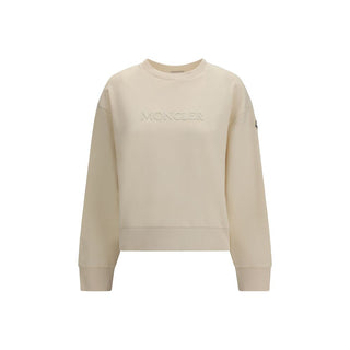 Beiges Baumwoll-Sweatshirt