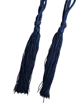 Cinturón multicolor de cuerda trenzada con hebilla en la cintura
