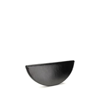 Bolso de mano Bos Taurus de cuero de becerro negro