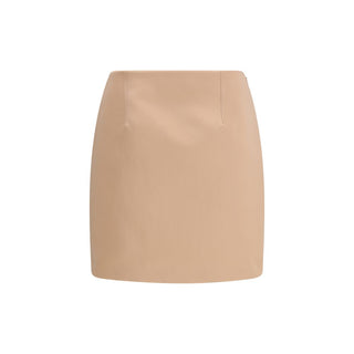 Mehrfarbiger Polyester-Minirock