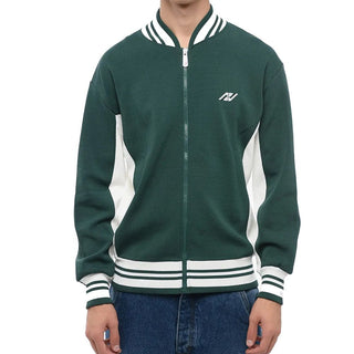 Zweifarbige Nylon-Bomberjacke
