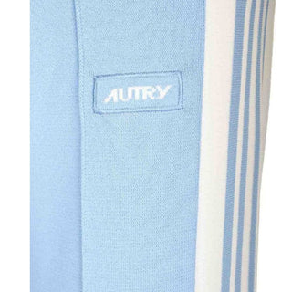 Blaue Nylon-Jogginghose (Trainingshose)