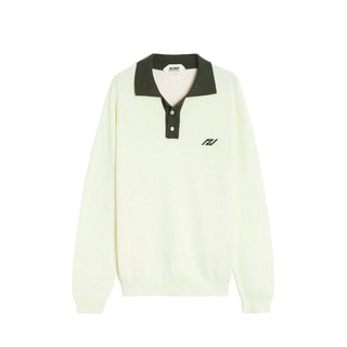 Zweifarbiges Polo-Shirt aus Baumwolle