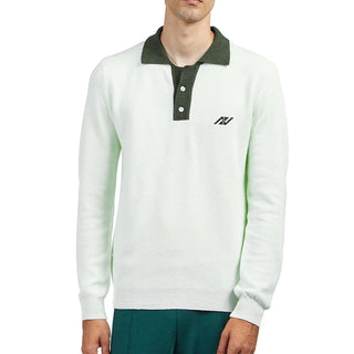 Zweifarbiges Polo-Shirt aus Baumwolle