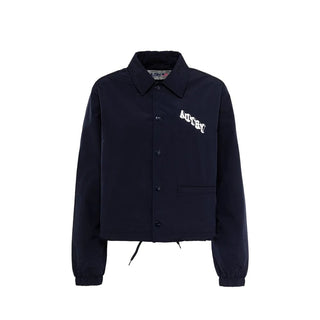 Chaqueta con caparazón de poliéster azul