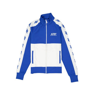 Blaues Baumwoll-Sweatshirt