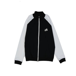 Black Elastane Bomber