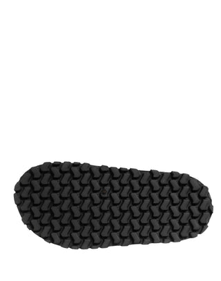 Schwarze Logo Detaillierte Chunky Sandalen für Herren
