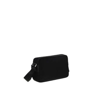 Bolso de hombro de nylon negro