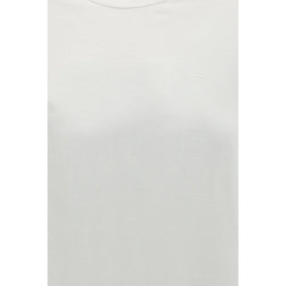 Weißes Baumwoll-T-Shirt