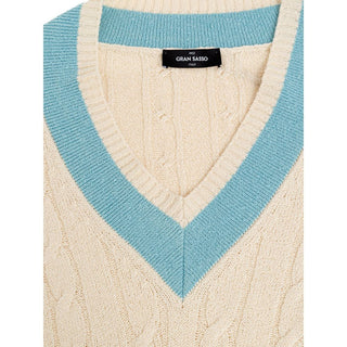 Weißes Baumwoll-Sweatshirt