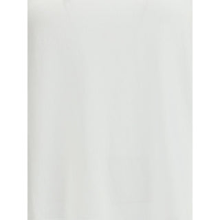 Weißes Baumwoll-T-Shirt