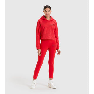 Rotes Baumwoll-Sweatshirt