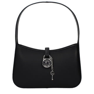 Bolso negro de cuero