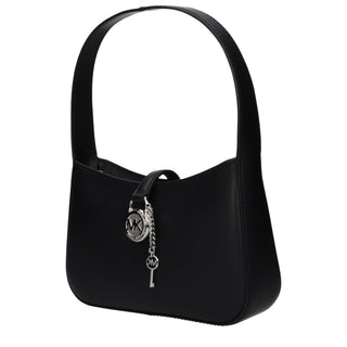 Bolso negro de cuero