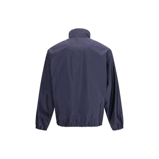 Blaue Jacke aus recyceltem Polyamid
