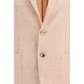 Orange Wool Blazer