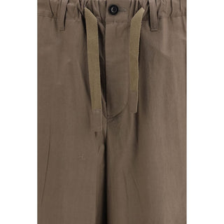 Braune Freizeithose aus Baumwolle