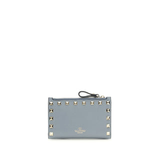 Cartera Bos Taurus de piel de becerro azul