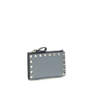 Cartera Bos Taurus de piel de becerro azul