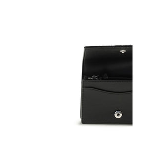 Schwarzes Polyester-Portemonnaie
