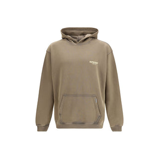 Sudadera marrón de algodón