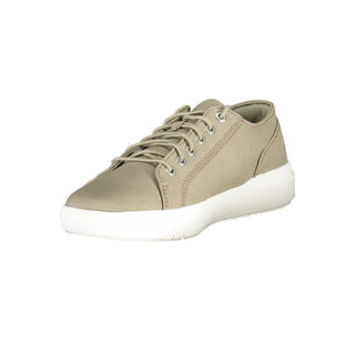 Grüner Polyester Herren Sneaker