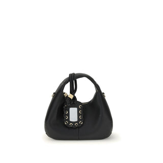 Bolso negro de poliéster reciclado