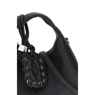 Bolso negro de poliéster reciclado