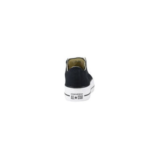Black Fabric Platform Sneakers