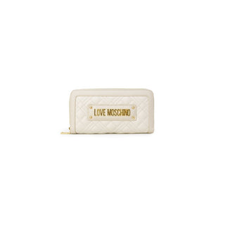Cartera beige de polietileno  