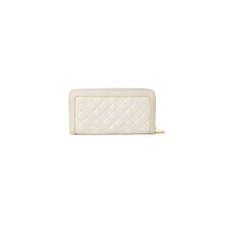 Cartera beige de polietileno  