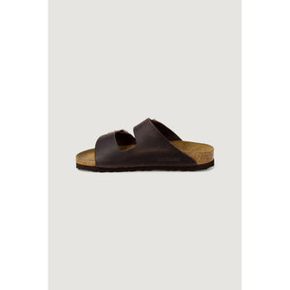 Brown Synthetic Flat Sandals