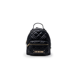 Schwarzer Polyethylen-Rucksack