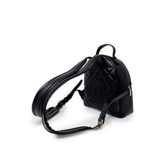 Schwarzer Polyethylen-Rucksack