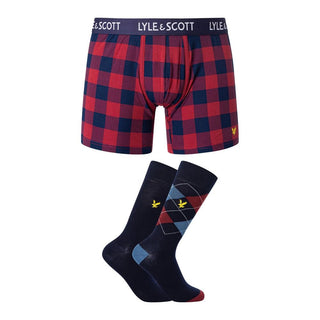 Bordeaux-Baumwollboxershorts