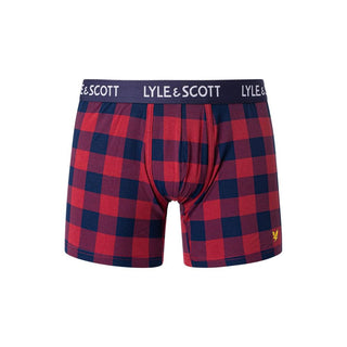 Bordeaux-Baumwollboxershorts