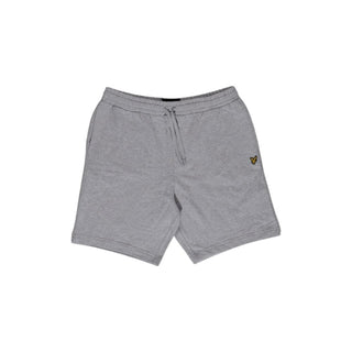 Graue Bermuda-Shorts aus Baumwolle