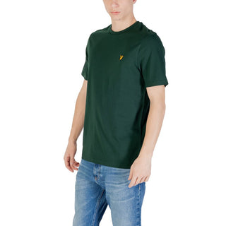 Camiseta de algodón verde