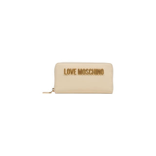 Beige Polyethylen-Brieftasche
