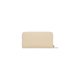 Beige Polyethylen-Brieftasche